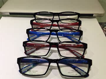 新款三和TR90夏威易24102超轻记忆板材防辐射眼镜框眼镜架男女款