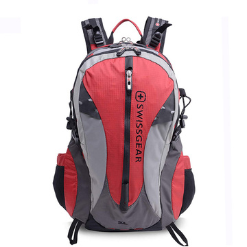 专柜正品瑞士军刀30L休闲运动户外登山包双肩背包专业装备旅行包