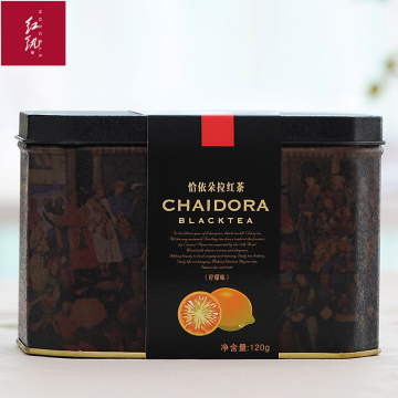 斯里兰卡 进口锡兰红茶正品 恰依朵拉红茶柠檬味道 120g/罐