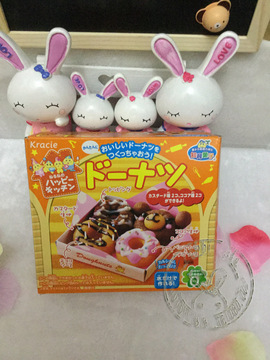 【现货】日本食玩 欢乐厨房甜甜圈 手作軟糖可食用 中国爸爸推荐