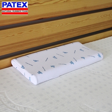 patex泰国乳胶儿童枕头 天然乳胶婴儿枕 3-6岁宝宝定型枕高3.5cm