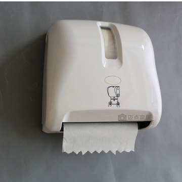 迈点自动出纸机壁挂式擦手纸架感应出纸器手纸架自动纸巾机卷纸盒