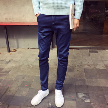 基础款加绒加厚铅笔裤修身保暖牛仔裤 两色 K798/P85