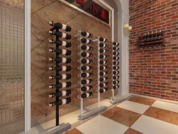 欧式美式实木酒柜展示悬挂壁挂式红酒现代墙壁酒架现货可定做特价