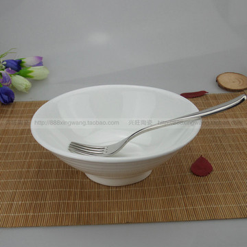 碗陶瓷器面碗高档出口级日式拉面碗8英寸大碗沙拉碗拌饭碗大汤碗