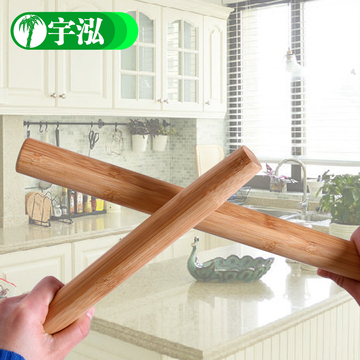 宇泓擀面杖楠竹擀面棍烘焙工具 面棒 压面棍 做披萨面包厨房用品