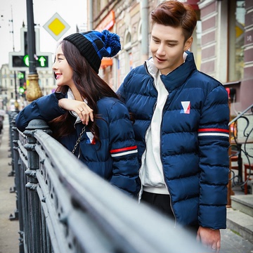 2015新款冬季男士棉衣韩版修身棉服青少年潮男款棉袄加厚立领外套