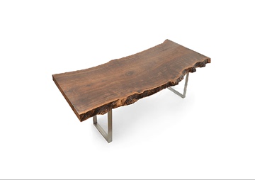 仿古不规则餐桌实木餐桌美式办公桌LOFT铁艺办公桌会议桌工作台