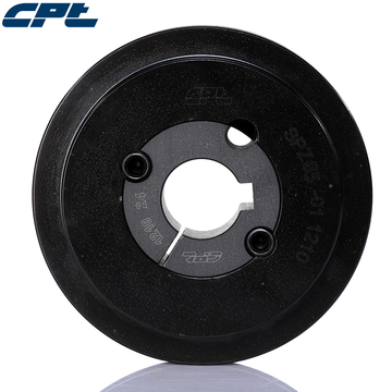 CPT 欧标皮带轮SPZ85-01-1210节径85单槽 含锥套1210 可定制