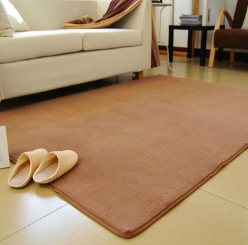定制家用地毯加厚水洗定制地毯珊瑚绒客厅茶几卧室床边垫地垫门垫