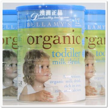 澳洲直邮直发Bellamy’s贝拉米三段 澳大利亚有机婴儿牛奶粉3段