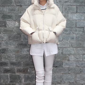 austindo 韩国2015冬装新款韩版短款加厚羽绒服修身轻薄外套女