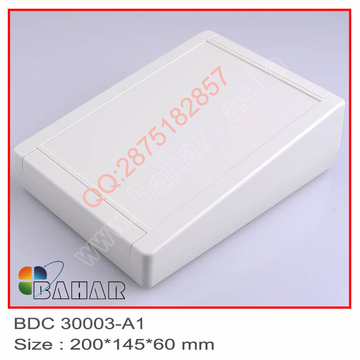 巴哈尔壳体 台式仪表盒 BDC30003-A1 塑料壳体 仪器仪表接线盒