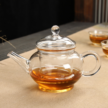 耐热玻璃加热大容量 花茶茶壶璃玲珑茶具套装 泡茶壶耐高温包邮
