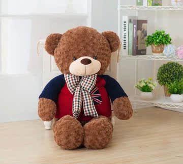 毛绒玩具熊泰迪熊大号公仔玩偶布娃娃送女生日礼物压床抱抱熊抱枕