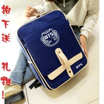 BTS防弹少年团SUGA/JIMIN同款  包背包双肩包电脑包学生包手提包