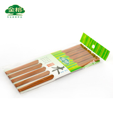 金榕餐具天然铁木筷子 家用木质环保纯色中式餐具筷