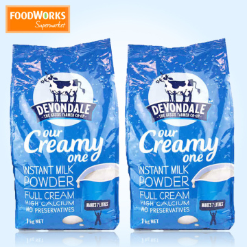 预售Devondale澳洲德运成人奶粉全脂速溶中老年成人纯牛奶粉2袋
