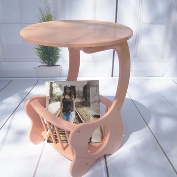 包邮 欧式小茶几 时尚 简约粉色咖啡桌子创意茶几储物 实木床头柜