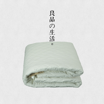 无印床垫 良品加厚羊毛混海绵床褥垫可折叠 单双人床褥子新品包邮