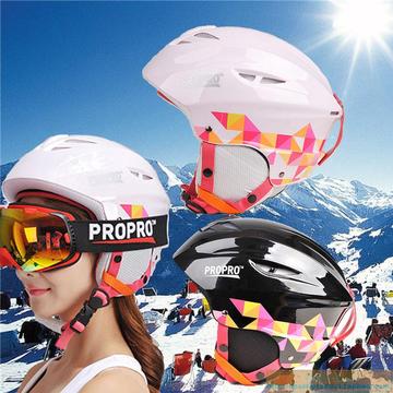 滑雪头盔极限运动装备护具单板双板雪盔 防风保暖成人护头 男女款