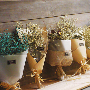 婚礼情人节韩国花束永生干花生日礼品礼物礼盒送花瓶摄影道具摆件
