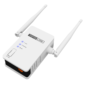 TOTOLINK EX300无线中继器wifi信号放大器/万能WIFI信号