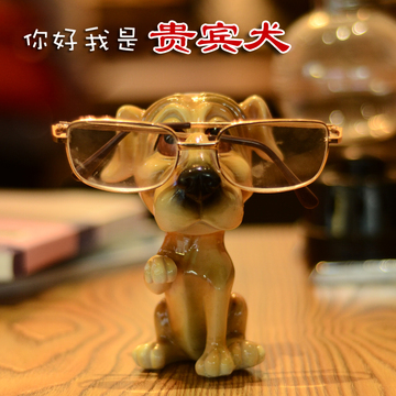 狗创意新颖动物摆件欧式书房办公室现代简约摆设装饰品生日礼物
