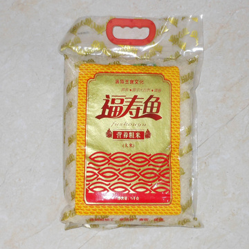 福寿鱼营养粗米源于大自然不抛光不打蜡传统粗加工大米批发5KG/袋