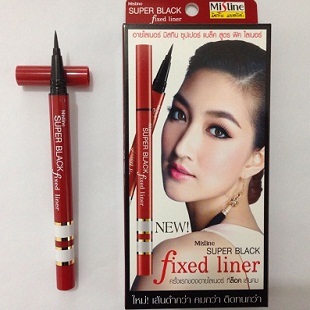 【特价】泰国代购正品Mistine红管眼线笔 超黑防水全天不晕染速干