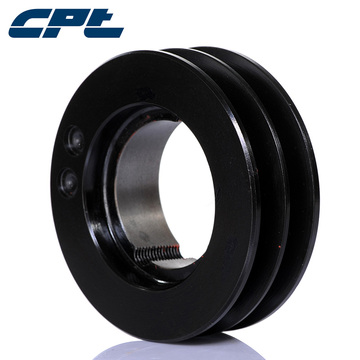 CPT 欧标皮带轮SPA90-02-1610节径90两槽含锥套1610 可定制