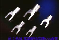 台湾制造 正品1501 KSS Y型端子Y1.25-5  镀锡紫铜 冷压端100只