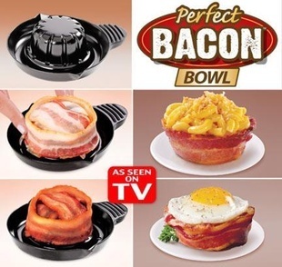 【代发小包】2个/套Perfect Bacon Bowl 培根沙拉碗烤盘烘焙模具