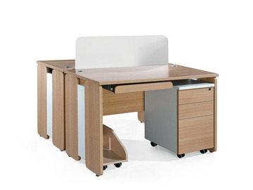 东方典标 电脑桌家用台式办公桌子书柜抽屉书桌组合特价写字台
