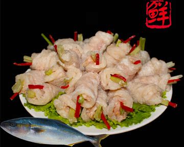 潮汕特产 鱼饺册 火锅料鱼皮饺子美味新鲜鱼肉 传统手工美食 热销