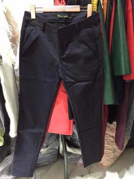 欧洲站2015秋季新款显瘦版型超好休闲女裤小脚铅笔裤