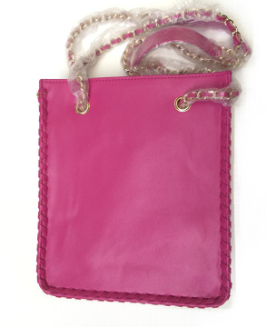 专柜新品欧珀莱两用锁链包 女士包 手拎包 红色包 专柜最新赠品包