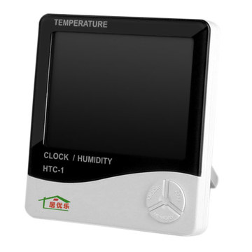 居优乐 精准温湿度计 家用 室内 温度计 电子湿度计 高精度HTC-1