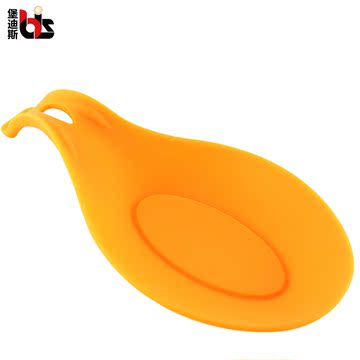 堡迪斯 硅胶勺子垫 耐高温匙羹垫 汤勺垫 搁勺器工具