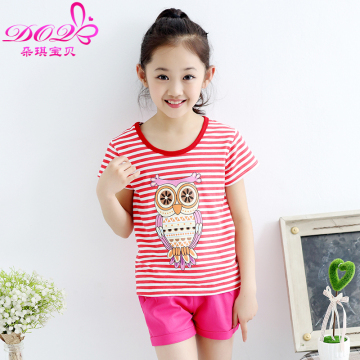 2015夏季新款女童短袖T恤韩版儿童百搭时尚纯棉打底衫上衣潮包邮