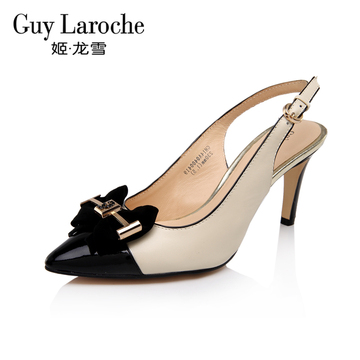 Guy Laroche 姬龙雪专柜同步真皮女鞋 女士优雅凉鞋 GH14A0400419
