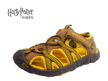 特价正品哈里波特Harry Potter凉鞋牛皮大版男童运动凉鞋底价清仓