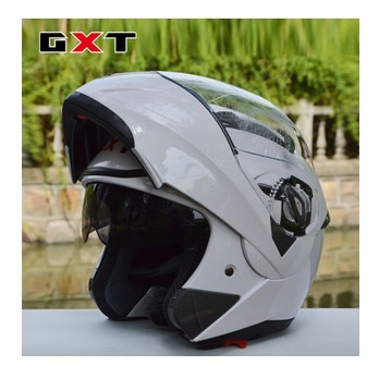 小瑕疵处理GXT头盔摩托车头盔全盔 踏板车头盔双镜片揭面盔跑盔