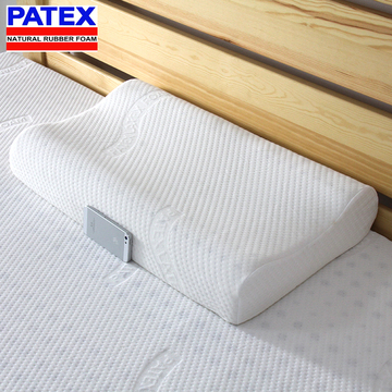 原装PATEX泰国护颈乳胶枕 纯天然防螨乳胶枕头 成人单人枕头弓形