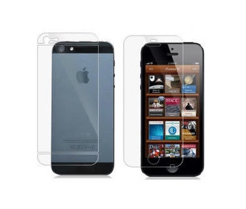 苹果iphone5s手机贴膜 5S高清前后手机保护膜高清