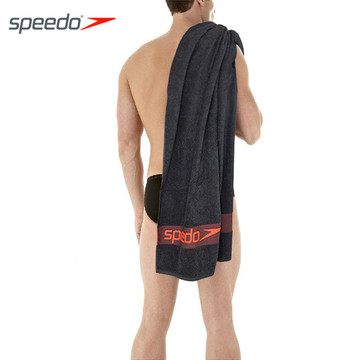 速比涛SPEEDO泳具纯棉强力吸水毛巾干发巾浴巾超大号运动巾515013