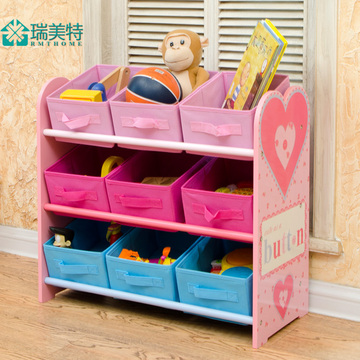宜家超大儿童玩具架幼儿园宝宝玩具架收纳布抽储物架置物架整理架