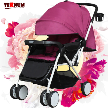TEKNUM婴儿手推车可坐躺超轻便携折叠出口欧洲双向婴儿童宝宝车