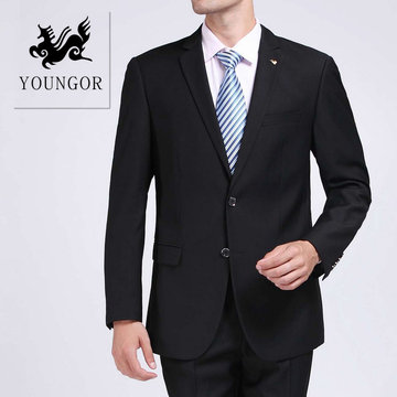 Youngor/雅戈尔西服套装男士正装西装职业装商务韩版男装西服包邮