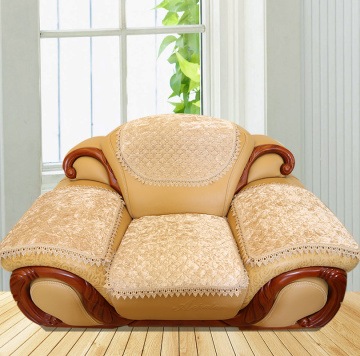 皮沙发垫防滑坐垫四季布艺欧式简约现代真皮贵妃组合定做沙发巾套